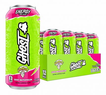 GHOST ENERGY 16 OZ 1 PZA WARHEADS SOUR WATERMELON