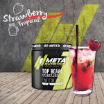 META TOP BCAAS SUPLEMENTO ALIMENTICIO 240 G STRAWBERRY