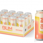 RAW BUM ENERGY DRINK 12 OZ/ 1 PZA PEACH MANGO