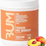 RAW CBUM THAVAGE PWO 40 SERV PEACH BUM