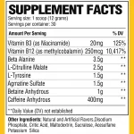 RAW PRE EXTREME 30 SERV KIWI BLUEBERRY