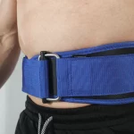 FITNESS STYLE  CINTO SOPORTE GRUESO  AZUL BAJITO EXTRA GRANDE