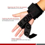 FITNESS STYLE STRAPS DOBLE PROTECCION GRIS