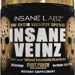 INS INSANE VEINZ (GOLD) 30 SERV FRUIT PUNCH
