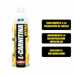 BHP L-CARNITINA LIQUIDA ULTRA 500 ML NARANJA- MANDARINA
