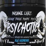 INS PSYCHOTIC *BLACK* 35 SERV BLUE RASPBERRY