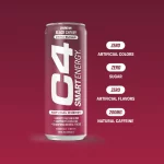 CEL C4 SMART ENERGY CRB 12OZ 1 PZA BLACK CHERRY