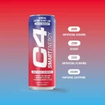 CEL C4 SMART ENERGY CRB 12OZ 1 PZA CHERRY BERRY LIME