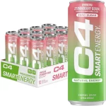 CEL C4 SMART ENERGY CRB 12OZ 1 PZA STRAWBERRY GUAVA